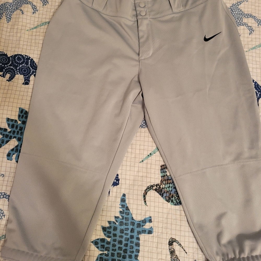 Nike XL softball/baseball pants. Gray.